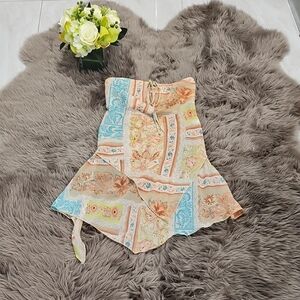 Bohemian Floral Print Top